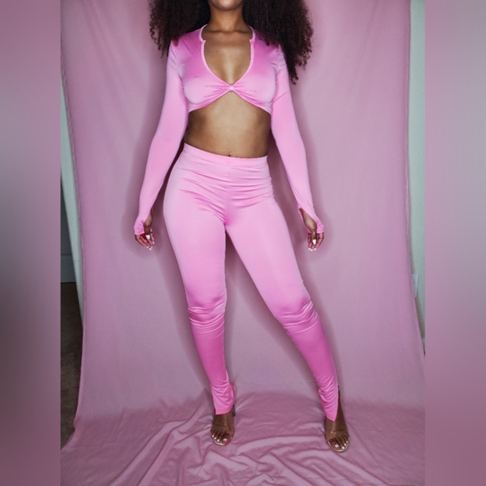 Pink Two Piece